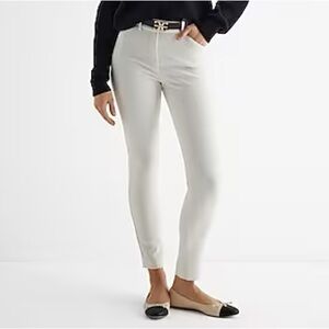 Editor Mid Rise Skinny Pant, White